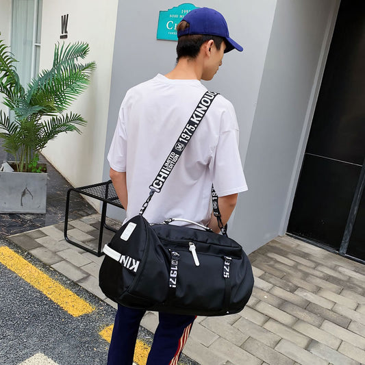 Men’s Backpack Gym Bag – Portable Travel Sports Bag with Multi-Compartment Storage