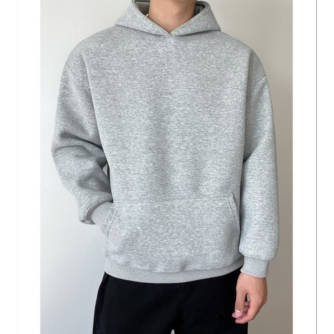 Solid Color Hooded Sweater For Men And Women Autumn And Winter Wild