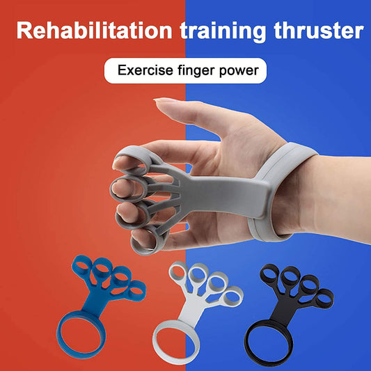 Silicone Grip Device – Finger Exercise Stretcher for Hand Strength, Arthritis Relief & Rehabilitation