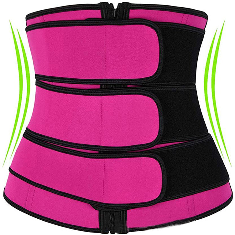 🔥 Women’s Tummy Sweat Shapewear Bodysuit – Waist Trainer Corset with 2-3 Slimming Belts for Workout & Daily Wear