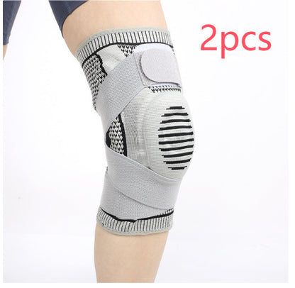 🛡️ Outdoor Sports Pressure Knee Pads – Breathable Compression Support for Fitness, Cycling & Basketball