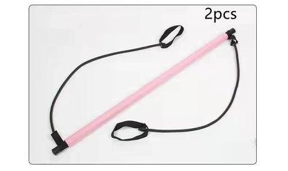 Multifunctional Pilates Stretching Stick – Yoga Puller for Home Fitness, Flexibility & Toning