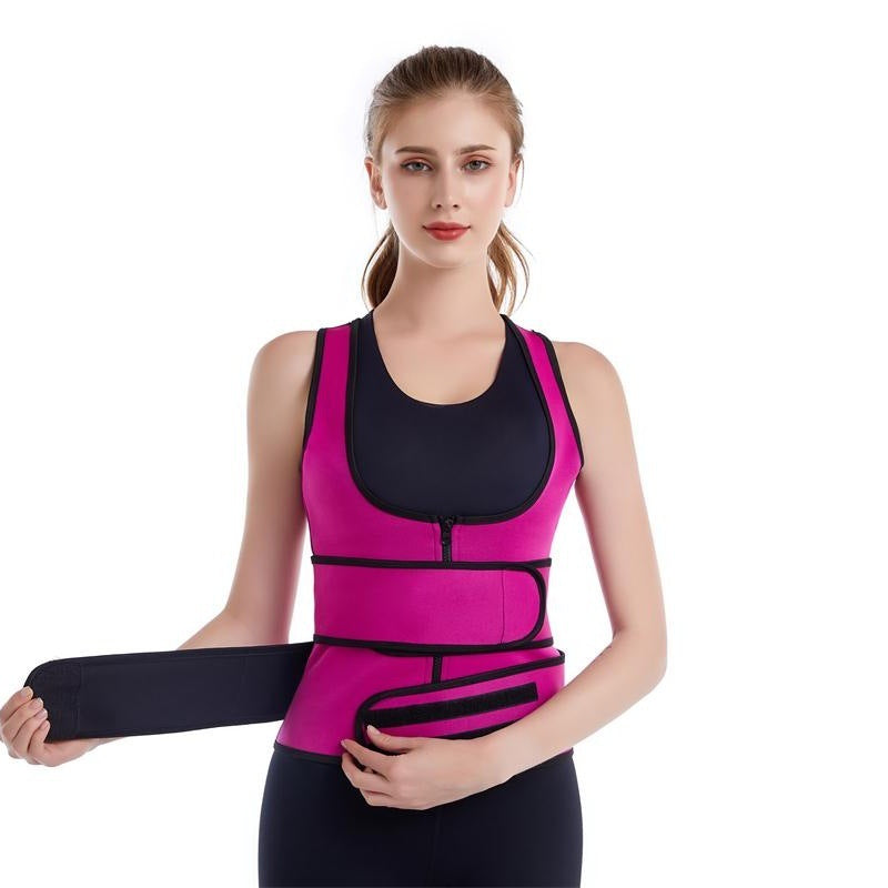 🔥 Neoprene Waist Trainer for Women – Sauna Sweat Corset Trimmer Belt for Workout & Weight Loss