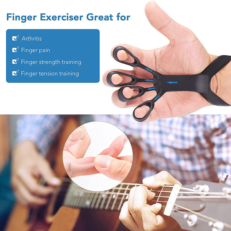 Silicone Grip Device – Finger Exercise Stretcher for Hand Strength, Arthritis Relief & Rehabilitation