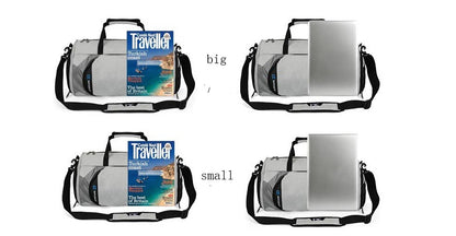 Gym Bag with Shoe Compartment – Waterproof Sports Duffel Bag for Men & Women, Travel, Fitness, and Workout