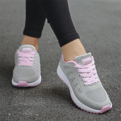 Women’s Outdoor Sneakers – Breathable Tennis Shoes for Walking, Running, and Casual Wear