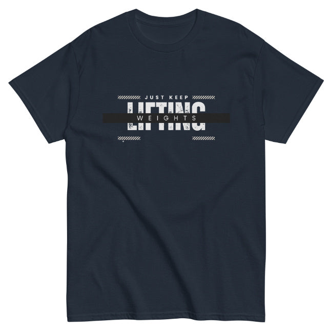 "Just Keep Lifting" Gym T-Shirt – Workout Tee for Men