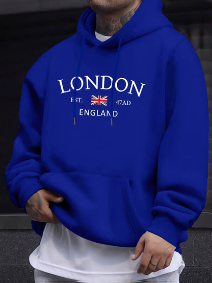 Fashion Personalized Printed Men's Hoodie Casual