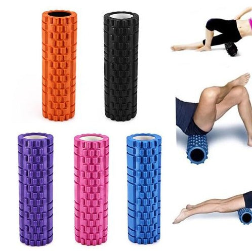 Yoga Foam Roller – Deep Tissue Massage & Muscle Recovery Tool for Fitness, Yoga, and Physical Therapy