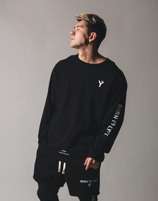 Men’s Long-Sleeved Gym Clothes – Performance Training Shirt for Gym Workouts and Fitness