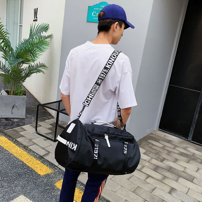 Men’s Backpack Gym Bag – Portable Travel Sports Bag with Multi-Compartment Storage