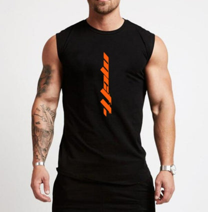 💪 Gym Sleeveless Shirt – Cotton Tank Top for Men Sportswear Vest