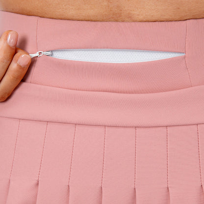 Women’s High-Quality Pleated Tennis Skirt – Athletic Sports Skirt with Hidden Zipper Pocket for Running, Golf & Fitness