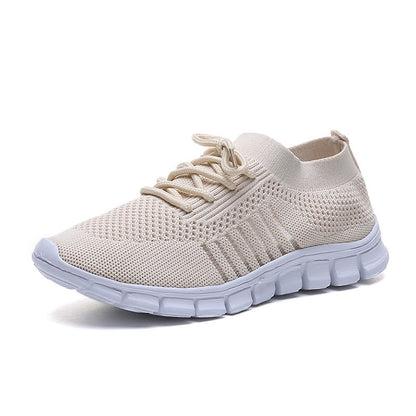 Women’s Flying Woven Mesh Sneakers – Lightweight, Breathable, and Comfortable Walking Shoes