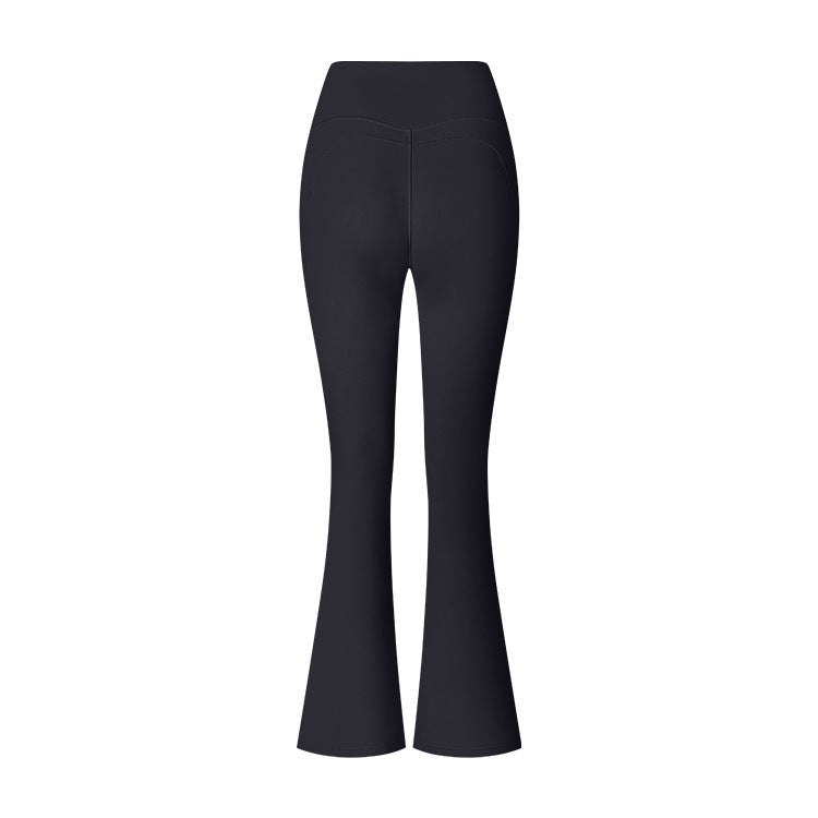 Women’s High Waist Flared Yoga Pants – Slim Fit Stretch Workout Trousers for Fitness, Gym & Casual Wear