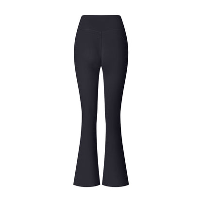 Women’s High Waist Flared Yoga Pants – Slim Fit Stretch Workout Trousers for Fitness, Gym & Casual Wear