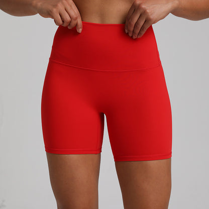 ☁️ Nude Feel Yoga Shorts – Quick-Drying, Breathable & Slim Fit Activewear for Women