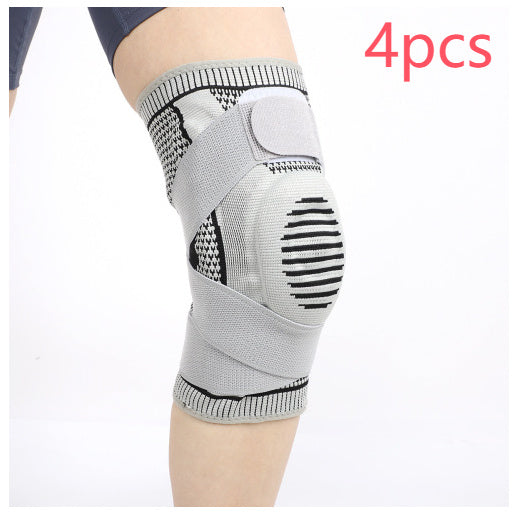 🛡️ Outdoor Sports Pressure Knee Pads – Breathable Compression Support for Fitness, Cycling & Basketball