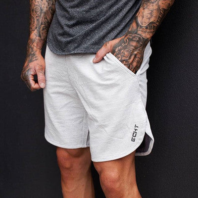Men’s Fitness Gym Shorts – Loose Fit Bodybuilding Joggers, Quick-Dry Summer Workout and Beach Casual Sweatpants