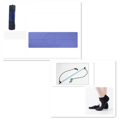 Multifunctional Pilates Stretching Stick – Yoga Puller for Home Fitness, Flexibility & Toning