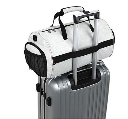 Gym Bag with Shoe Compartment – Waterproof Sports Duffel Bag for Men & Women, Travel, Fitness, and Workout