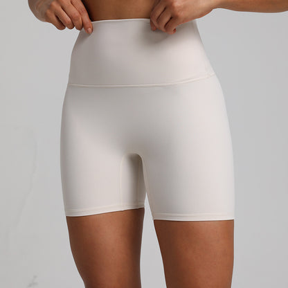 ☁️ Nude Feel Yoga Shorts – Quick-Drying, Breathable & Slim Fit Activewear for Women