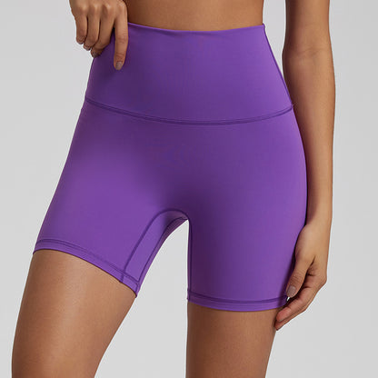☁️ Nude Feel Yoga Shorts – Quick-Drying, Breathable & Slim Fit Activewear for Women