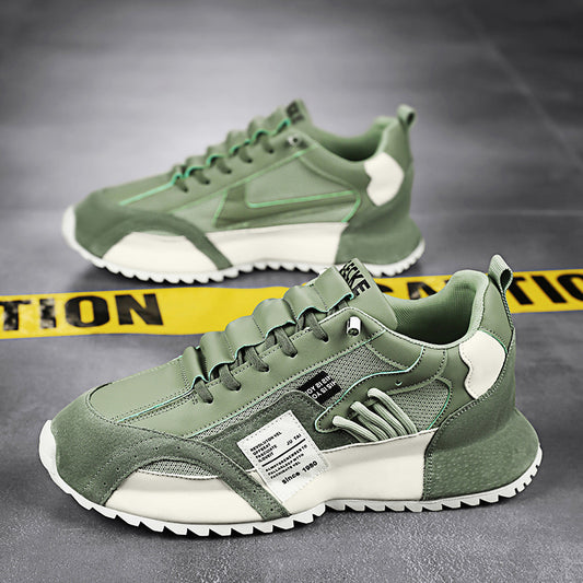 Breathable Casual Versatile Sneaker for Men – Comfortable Work, Driving & Platform Dad Shoes