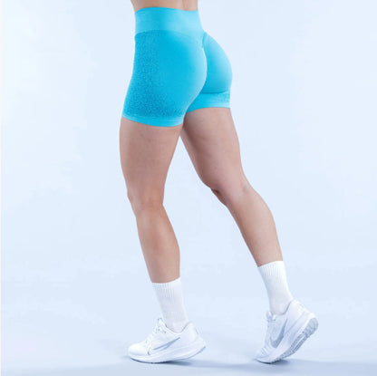 Seamless High Waist Workout Shorts Hip Lifting Sport Shorts