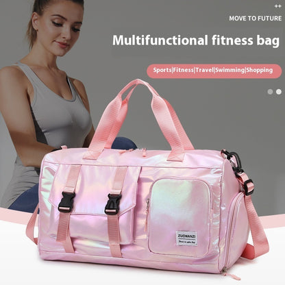 🌈 Pearl Colorful Sports Gym Bag – Large Capacity & Stylish Duffel
