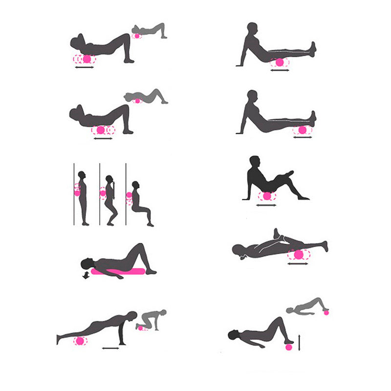 Yoga Foam Roller – Deep Tissue Massage & Muscle Recovery Tool for Fitness, Yoga, and Physical Therapy