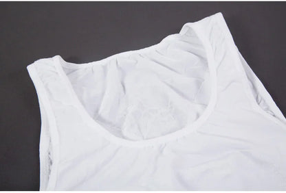 Men's Compression Body Shaper Tank Top - Slimming Vest for Abs, Tummy Control, Gym Workout & Shapewear