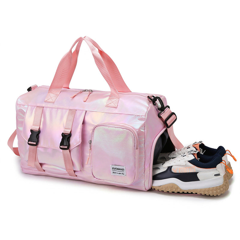 🌈 Pearl Colorful Sports Gym Bag – Large Capacity & Stylish Duffel