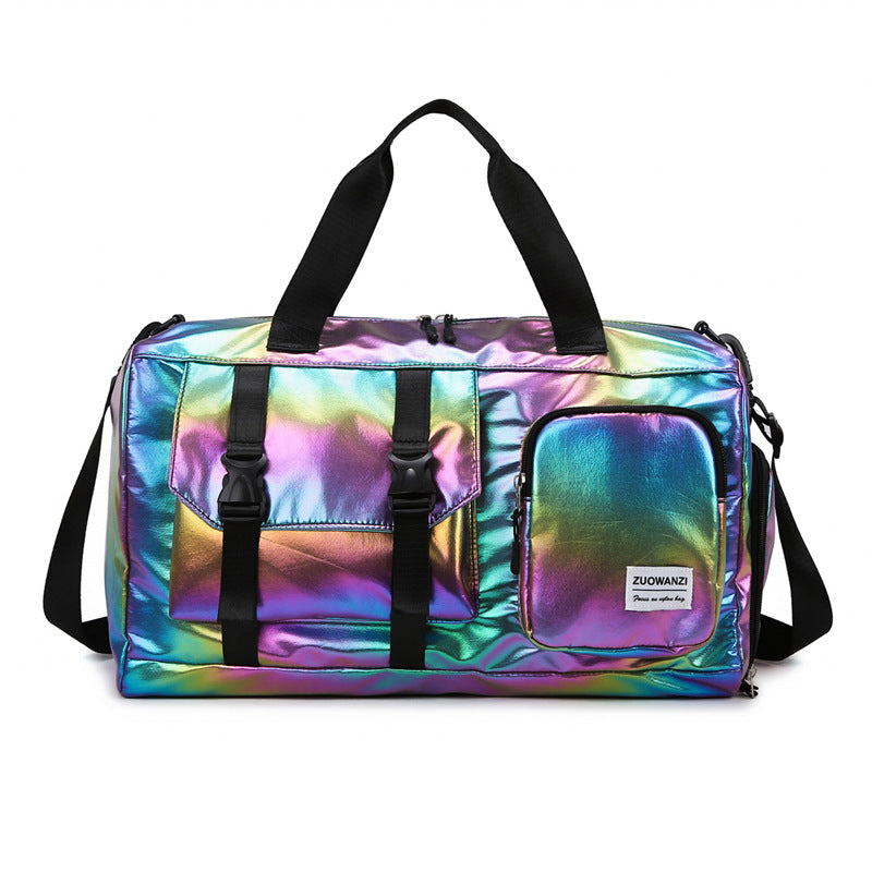 🌈 Pearl Colorful Sports Gym Bag – Large Capacity & Stylish Duffel