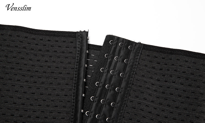 Waist Trainer for Men – Sweat Belt Sauna Trimmer Stomach Wrap, Workout Body Shaper Band, Waist Cincher Corset Belly Strap Shapewear