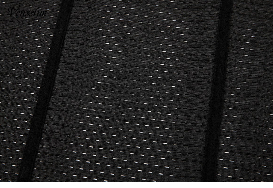 Waist Trainer for Men – Sweat Belt Sauna Trimmer Stomach Wrap, Workout Body Shaper Band, Waist Cincher Corset Belly Strap Shapewear