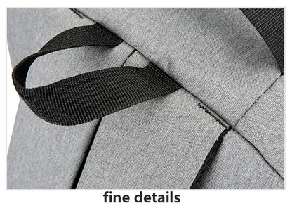 Waterproof Business Backpack for Men – USB Charging 15.6-Inch Laptop Backpack, Large Capacity School & Work Bag, Durable Men’s Backpack