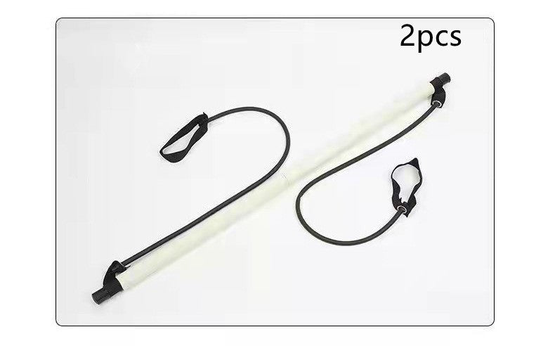 Multifunctional Pilates Stretching Stick – Yoga Puller for Home Fitness, Flexibility & Toning