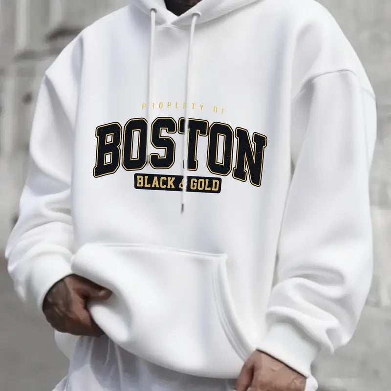 Single Hat Hoodie Made Of Fleece Fabric