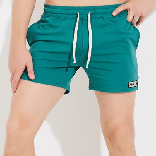 Men’s Three-Point Slit Sports Shorts – Heavyweight Casual Athletic Shorts for Training and Streetwear