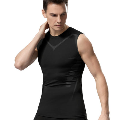 💪 Men’s Slim Fit Workout Vest – Quick-Drying, Breathable & Stretchy Athletic Tank Top