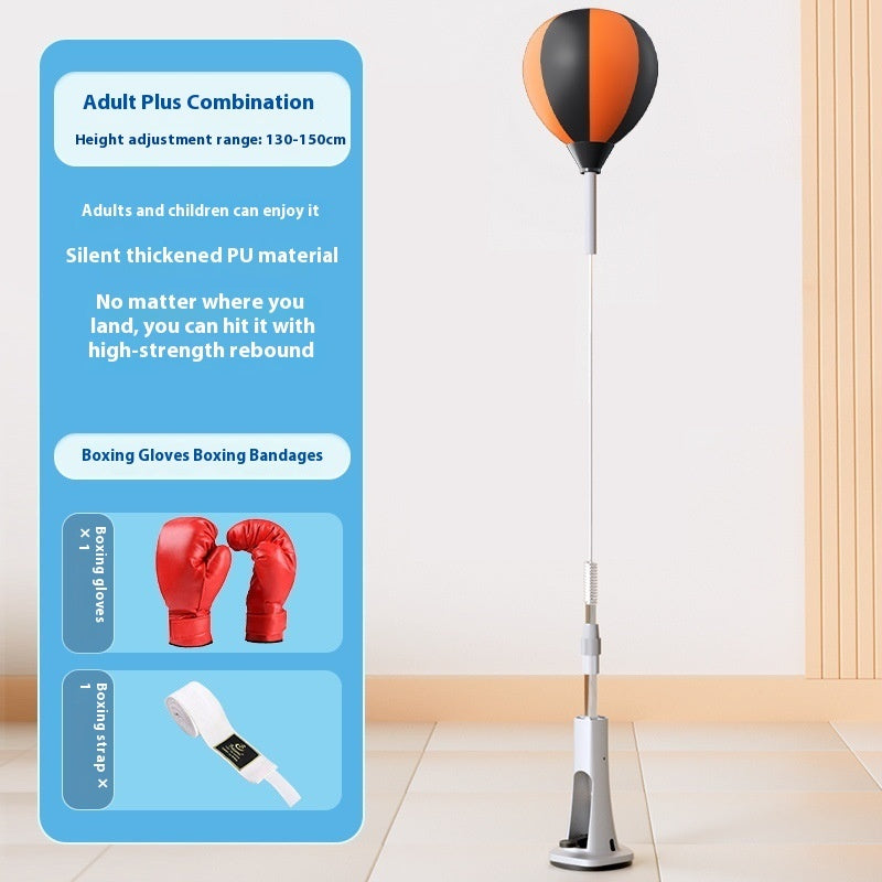 Speed Ball Household Vertical Boxing Target – Perfect Home Fitness Equipment for Boxing & Punching