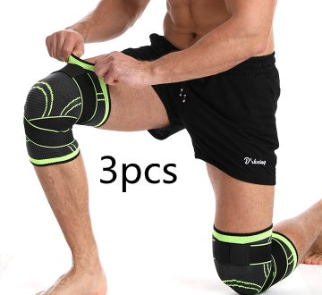 🛡️ Outdoor Sports Pressure Knee Pads – Breathable Compression Support for Fitness, Cycling & Basketball