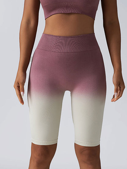 2 Pack Workout Shorts for Women – Scrunch Butt Lifting, High Waisted, Seamless Yoga Gym Booty Biker Shorts