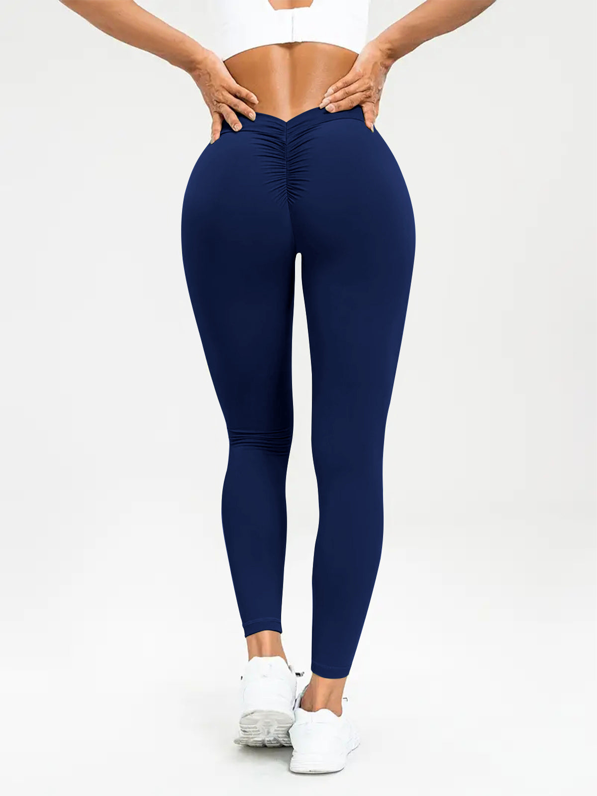 Women's High Waist Yoga Pants – Tummy Control, Butt Lifting, High Elastic Fitness Leggings