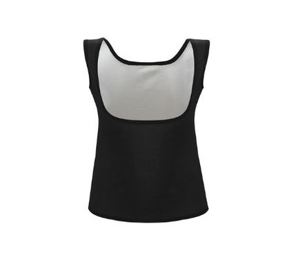 Men’s Sweat Shaper Corset Vest – Heat Trapping Body Shaper Shirt for Weight Loss & Workout Compression