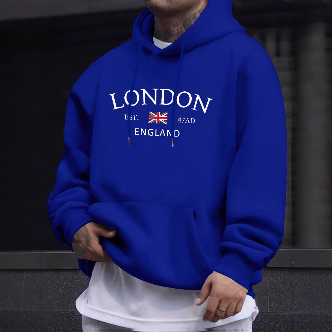 Fashion Personalized Printed Men's Hoodie Casual