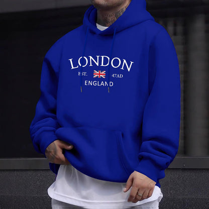 Fashion Personalized Printed Men's Hoodie Casual