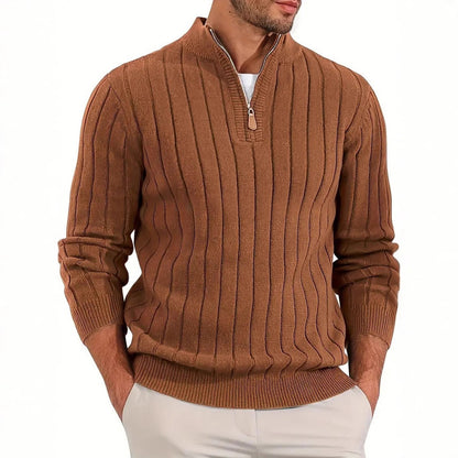 Retro Versatile Long Sleeve Sweater Men