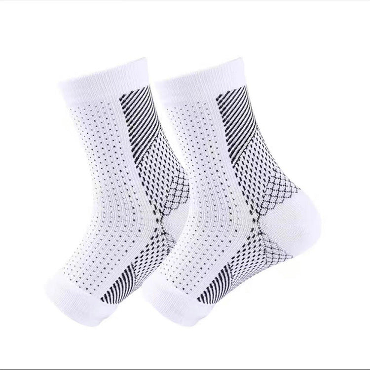 Outdoor Fitness Toe Protection Compression Socks – Breathable, Supportive Sports Socks for Men & Women